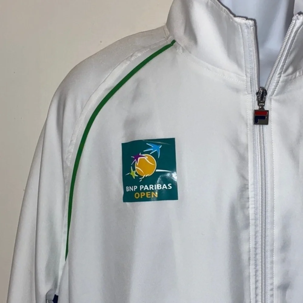Unisex BNP Paribas Open FILA Warm-Up Tennis Jacket